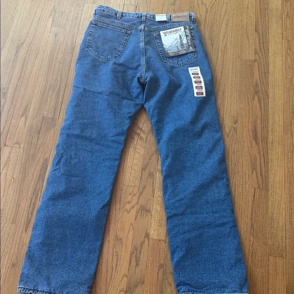 Wrangler Fleeced Lined Jeans 34-34 | Relaxed Fit 34-34 NWT - Picture 5 of 6